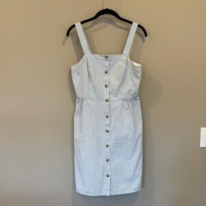 Seersucker J Crew Dress